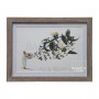 กรอบรูปภาพวาดสีน้ำด้านสันติภาพ